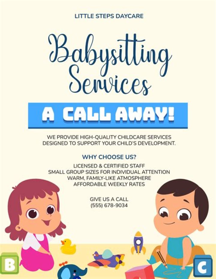 How do I advertise for babysitting?