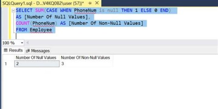 How do I allow null values in Access?