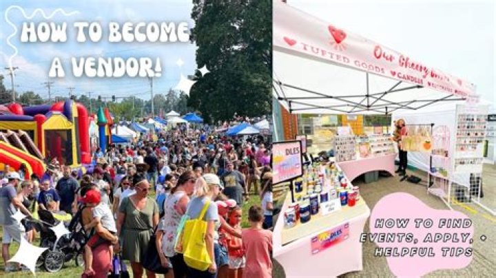 How do I become a vendor at the New York street fair?