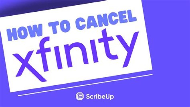 How do I cancel scheduled recordings on Xfinity?