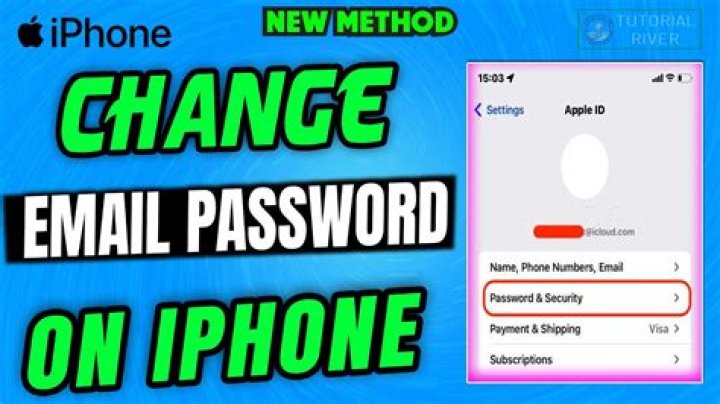 How do I change how long mail stays on my iPhone?