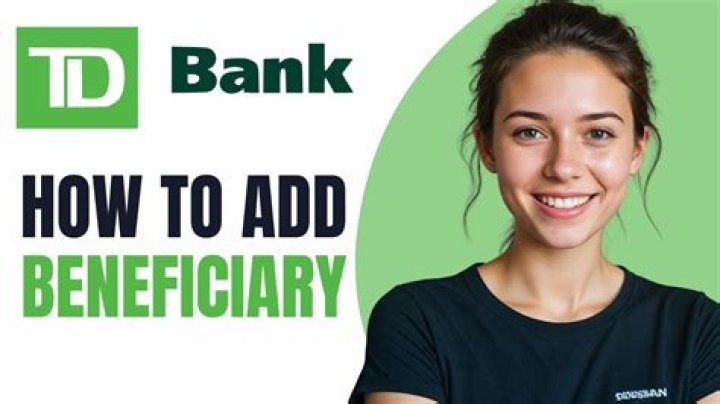 How do I change my beneficiary on TD Ameritrade?