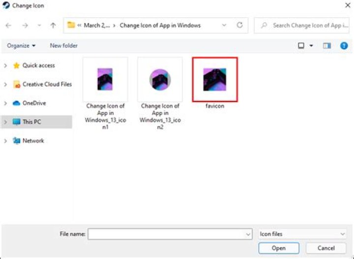 How do I change the LaCie icon on my Mac?
