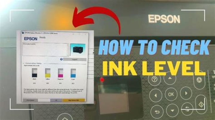 How do I check ink levels in my cartridge?