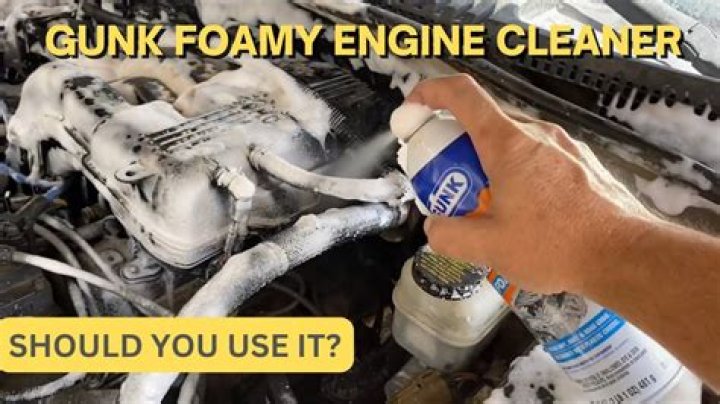 How do I clean my engine gunk?