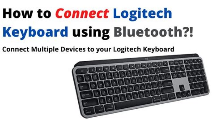 How do I connect my Logitech Bluetooth keyboard?