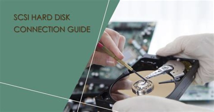 How do I connect my SCSI hard drive?