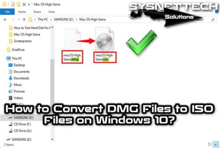 How do I convert DMG files to Windows?