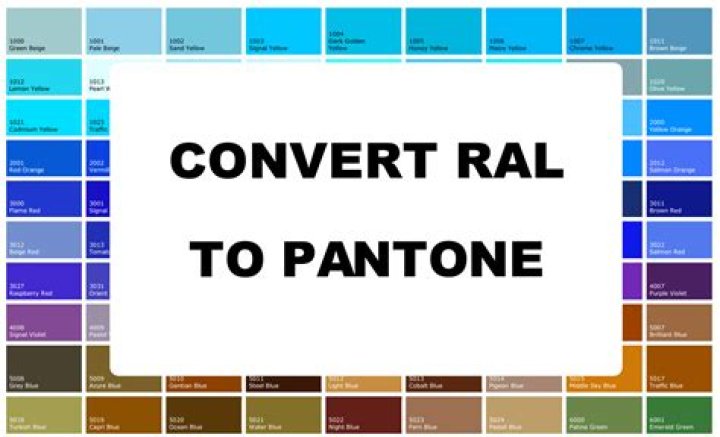 How do I convert Pantone color to RGB?