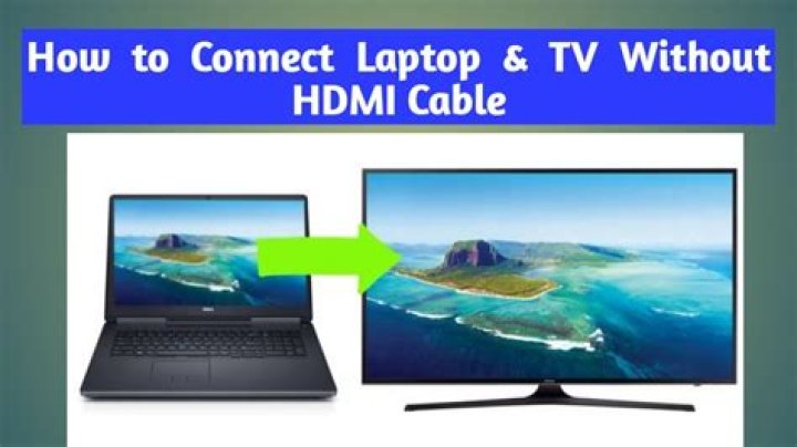 How do I display my computer on my TV with HDMI?
