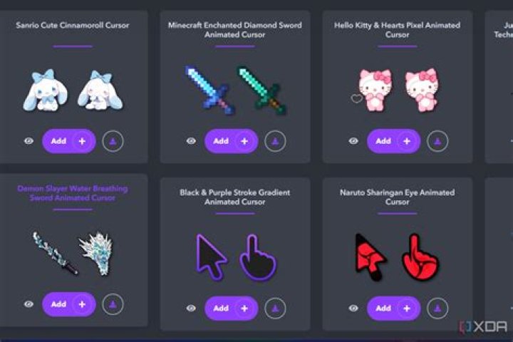 How do I download cursor sets?