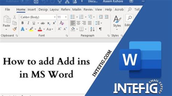 How do I enable an inactive Add-in in Word 2013?