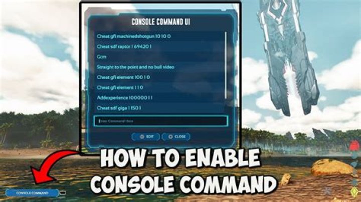 How do I enable console commands ME1?