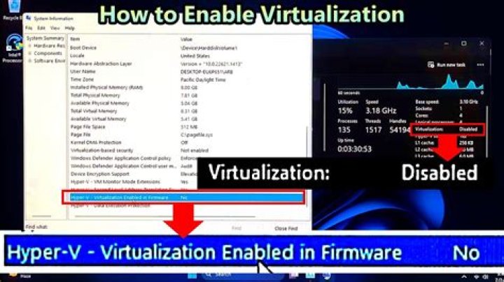 How do I enable virtualization in parallels?