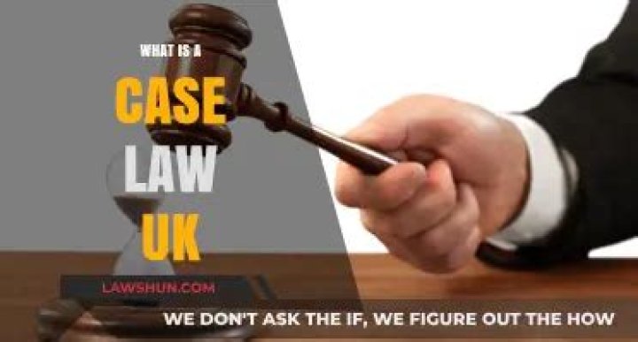 How do I find a case law UK?