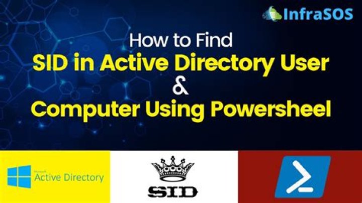 How do I find my computer SID Powershell?