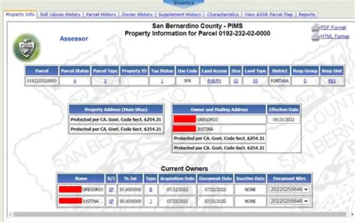 How do I find property records in San Diego County?