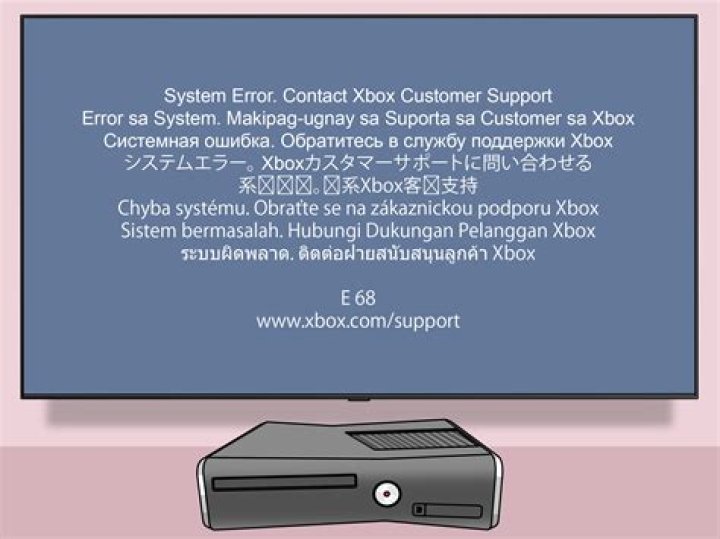 How do I fix my Xbox 360 system error?