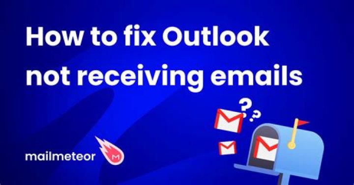 How do I fix Outlook not updating emails?