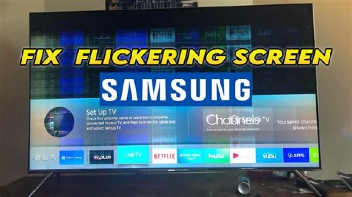 How do I fix the red color on my Samsung TV?