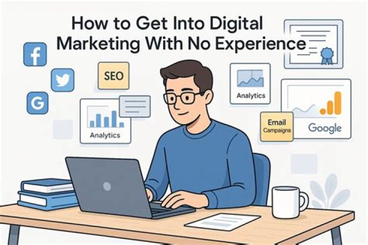 How do I get a job in digital marketing with no experience?