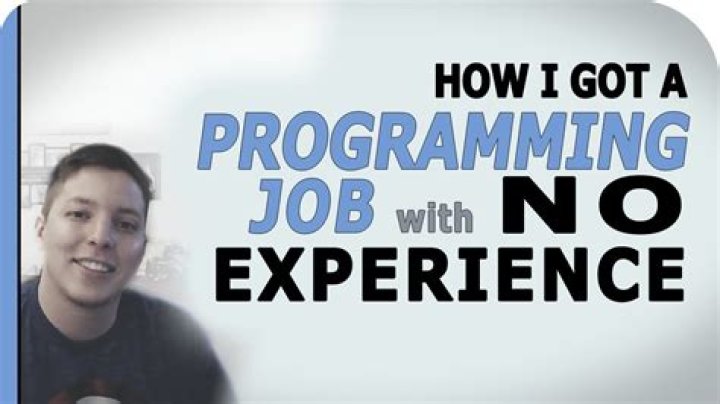 How do I get a programming job with no experience?