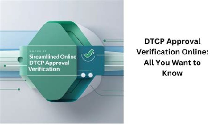 How do I get Dtcp approval online?
