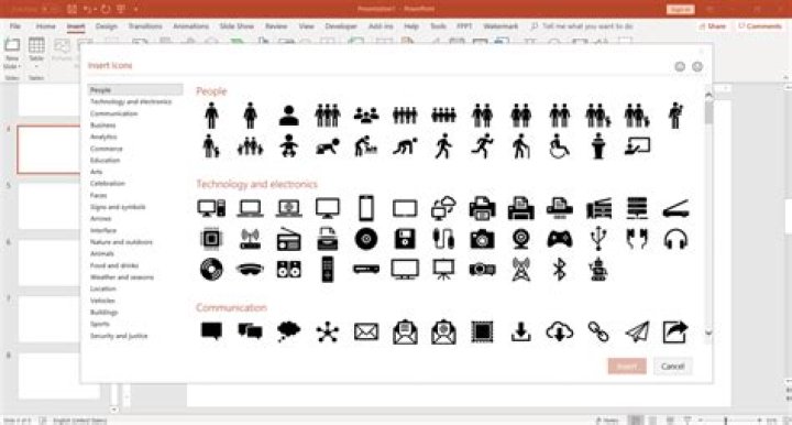 How do I get icons for Keynote?