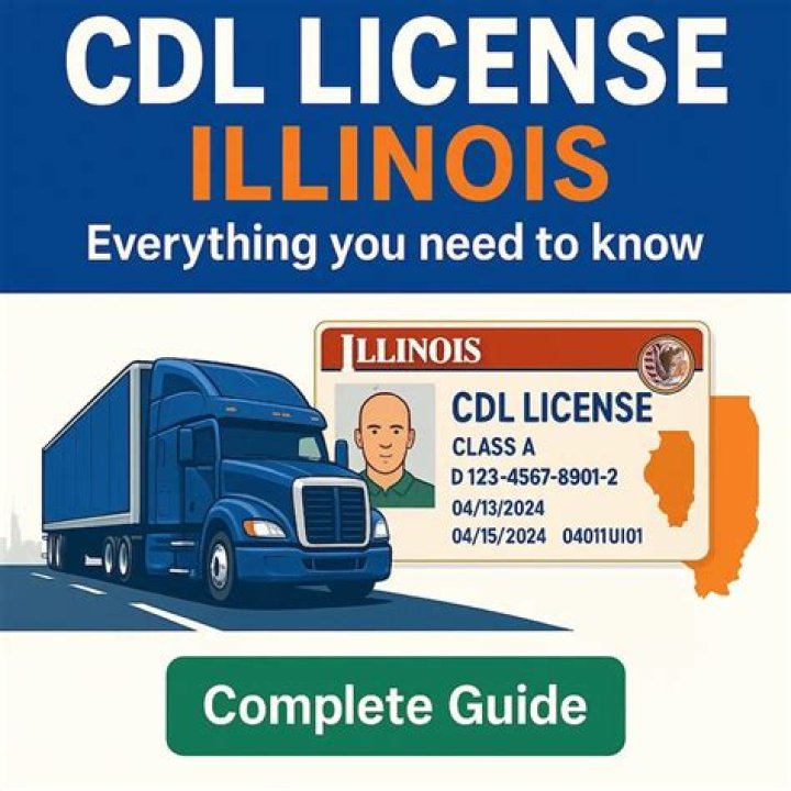 How do I get my CDL B license in Illinois?