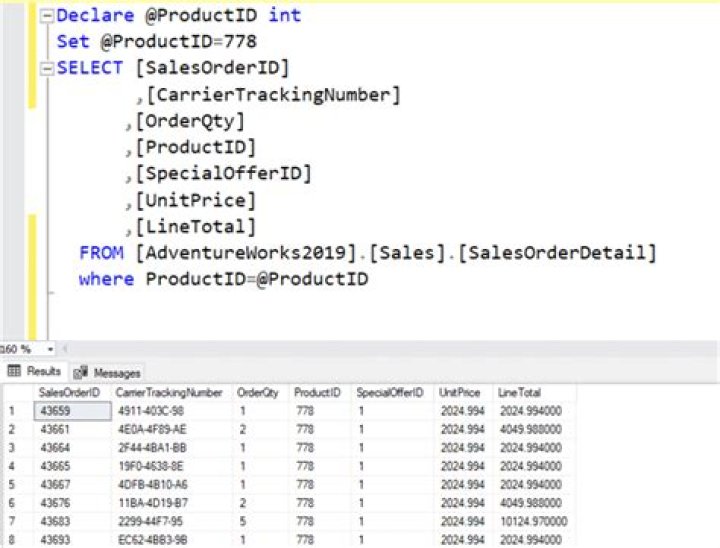 How do I grant permission to select a table in SQL Server?