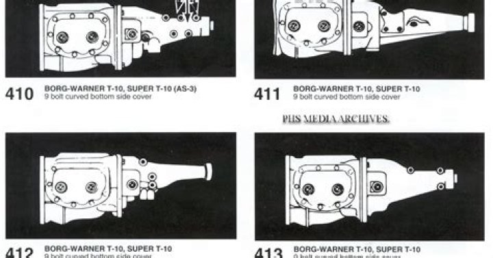 How do I identify a Borg Warner Super T10?