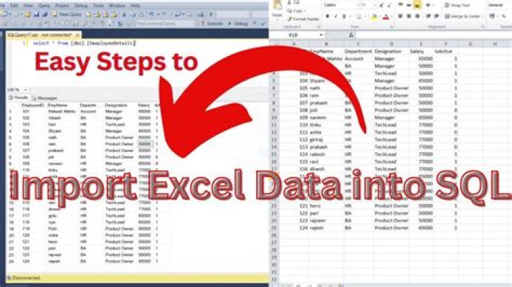 How do I import data from Excel to SQL using SSIS?