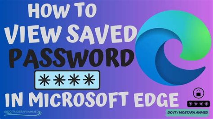 How do I import passwords into Microsoft edge?
