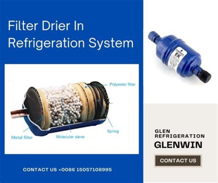How do I know if the refrigerant filter drier is bad?
