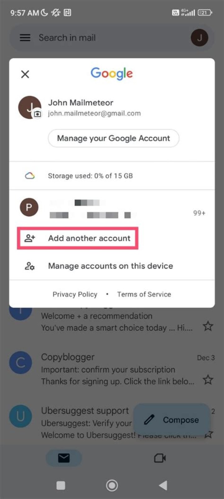 How do I link my AdSense account to Gmail?