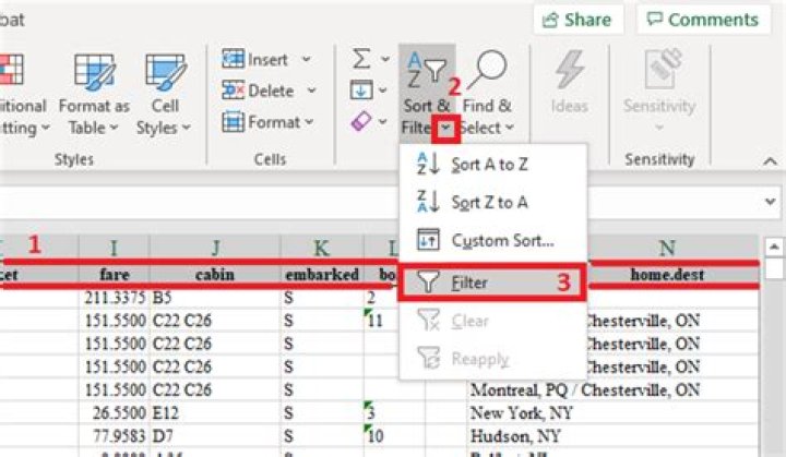 How do I locate a Table in Excel?