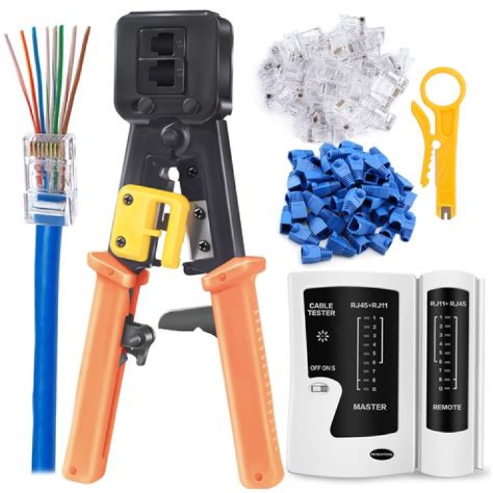 How do I lock my RJ45 without a crimping tool?