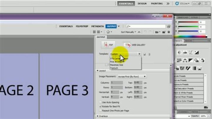 How do I make a 2 page PDF in Photoshop?