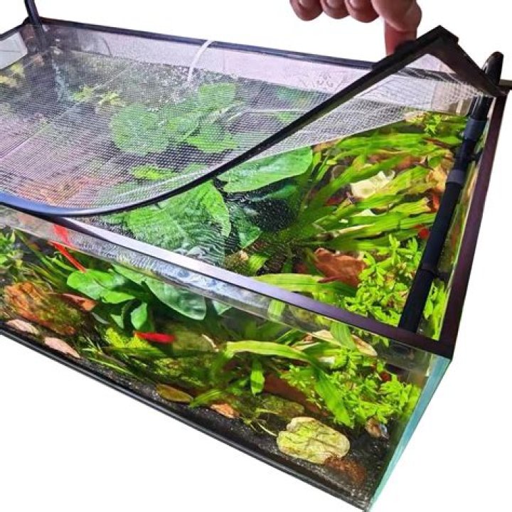 How do I make a fish tank lid?
