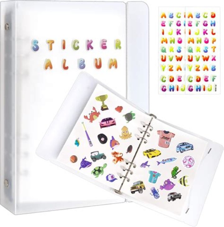 How do I make a reusable sticker album?