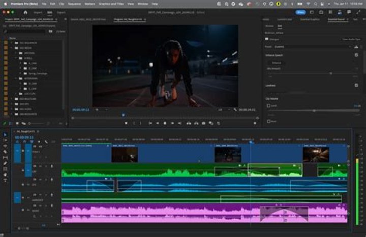 How do I make my premiere project widescreen?