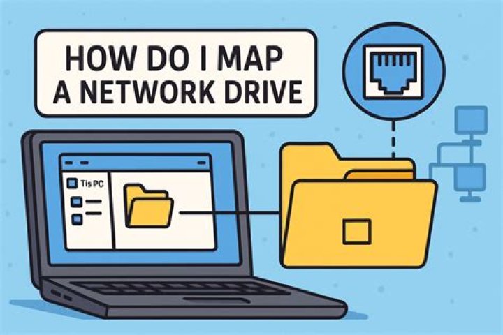 How do I map a network drive using Samba?