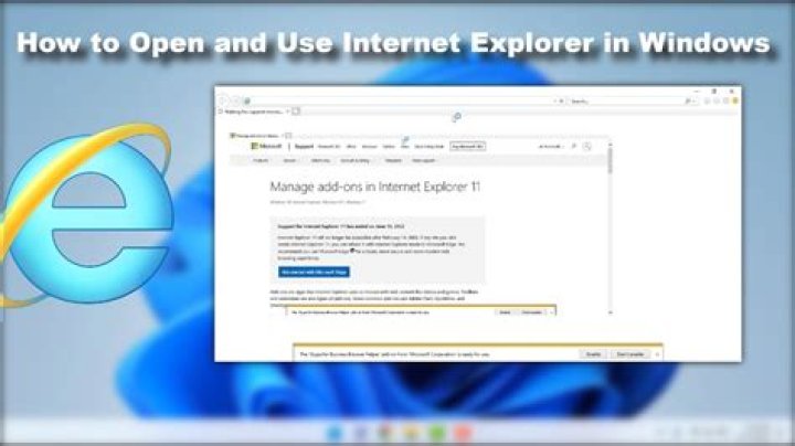How do I open Internet Explorer on Windows 7?