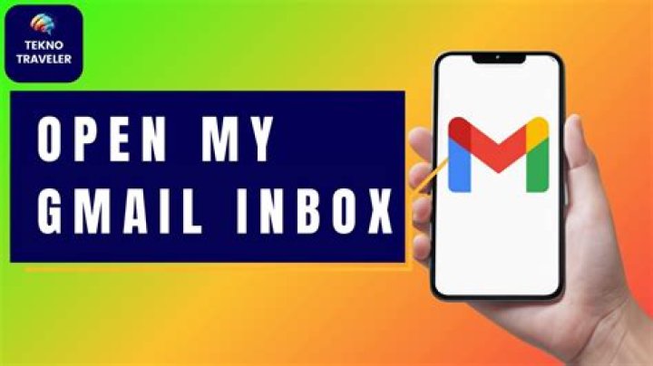 How do I open my Gmail inbox?