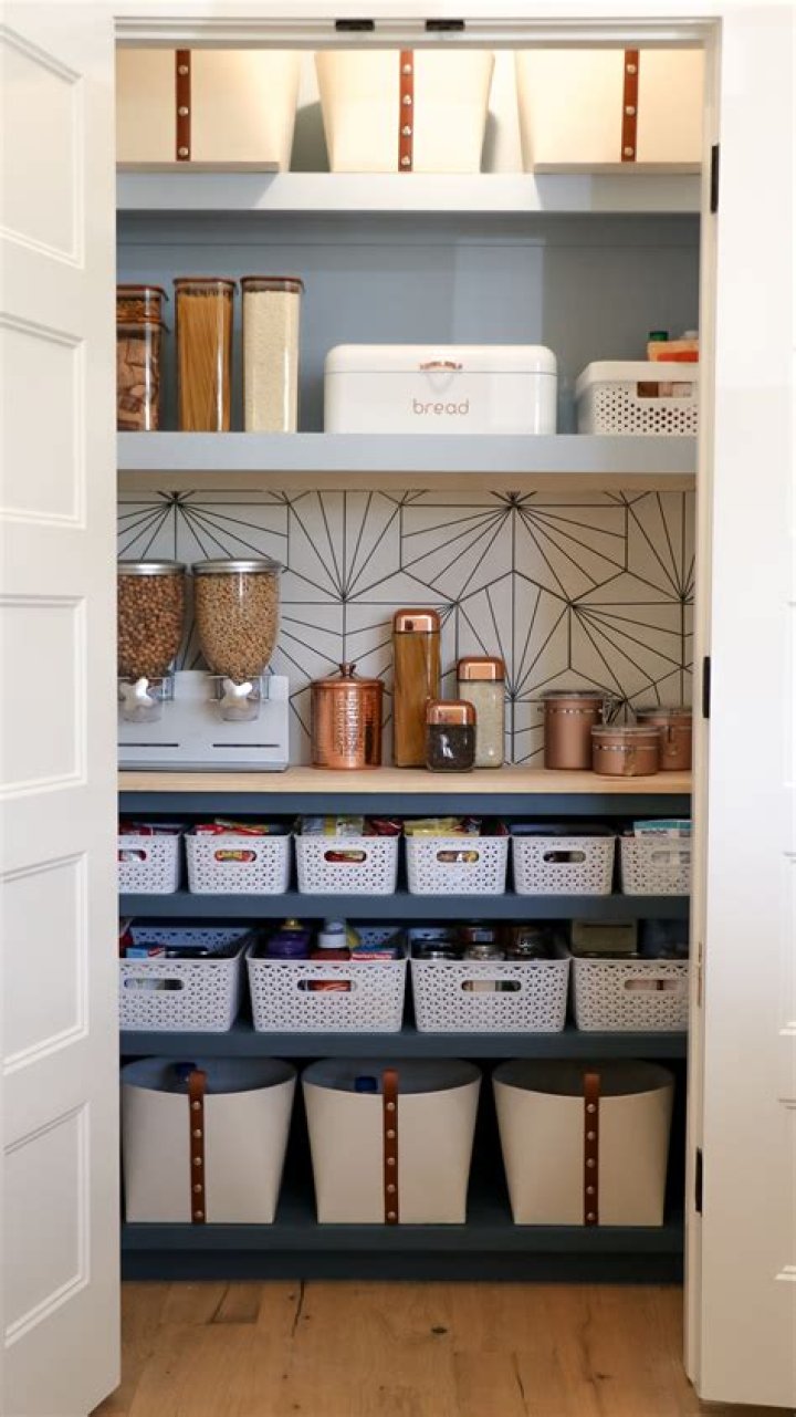 How do I organize my pantry closet?