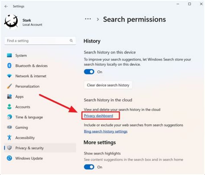How do I permanently delete my history on Internet Explorer?