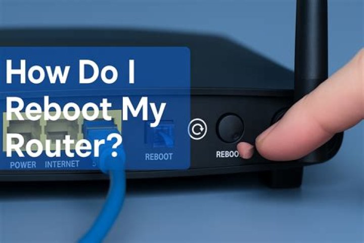 How do I reboot my Technicolor router?