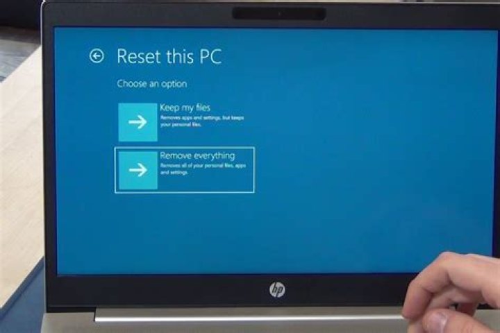 How do I reset my HP Elitebook 2540p?