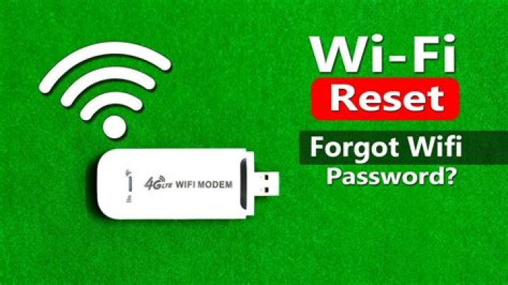 How do I reset my yes modem password?