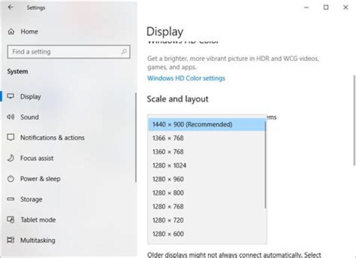 How do I save resolution settings?